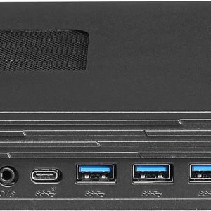 MSI Pro DP10 13M-054EU Mini PC (Intel i3-1315U, Intel Iris Xe Graphics, 8GB, 256 SSD, Windows 11 Pro, 1.1 Liter, Wi-Fi 6) Black