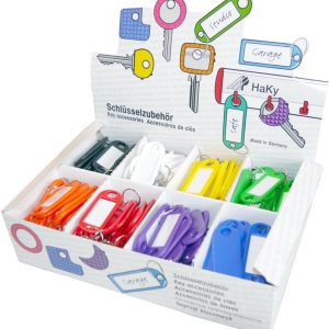 WEDO 200 x Plastic Keyrings
