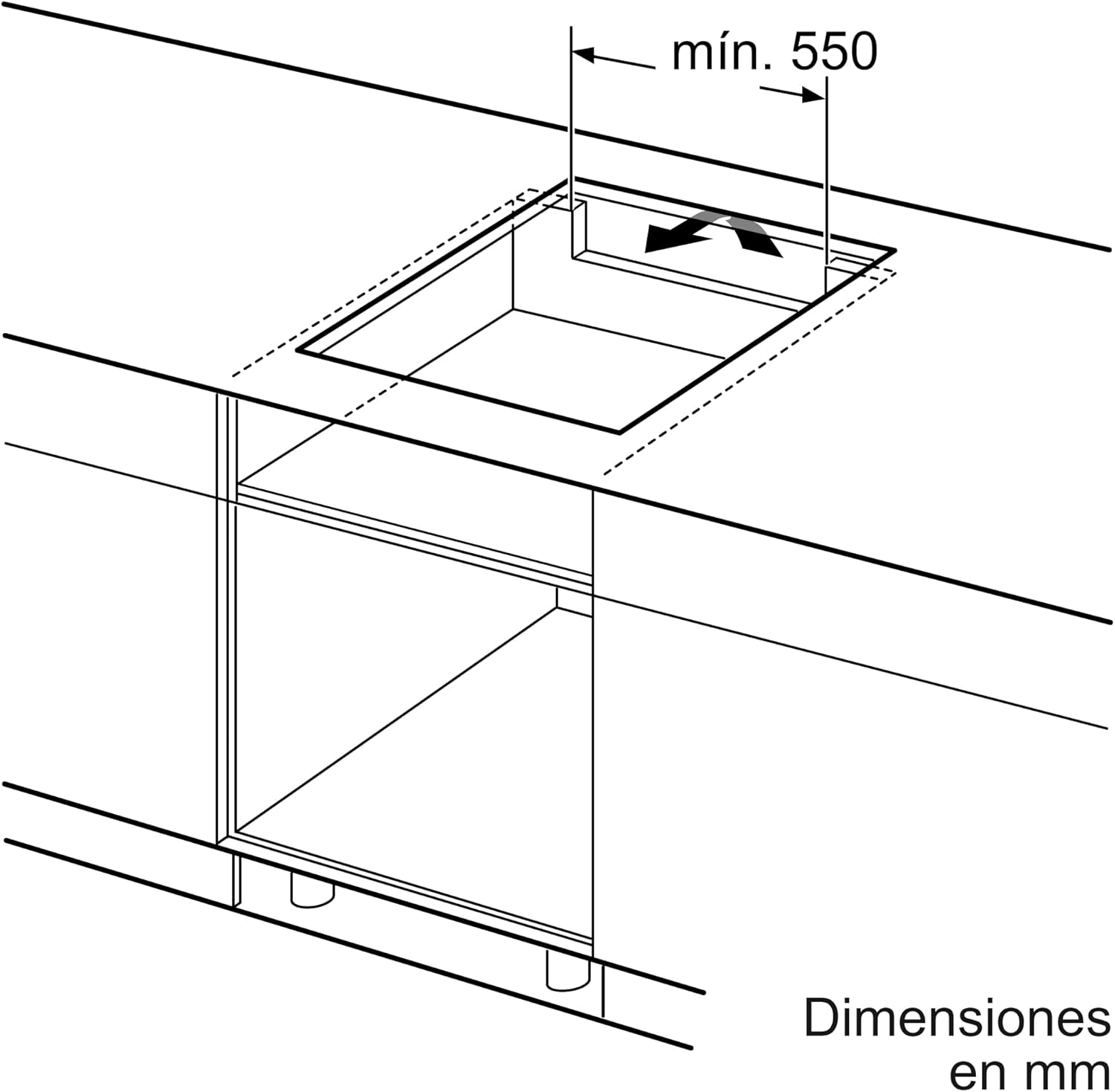 Balay - Induction hob, 60 cm wide, Black, 3EB967FR - Image 7