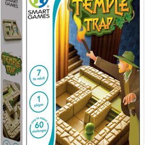 Smart Games – Temple Trap | Board Games Kids 7 Years Or Over | Kids Puzzles & Puzzles Adults With 60 Challenges | Single Player Kids Games