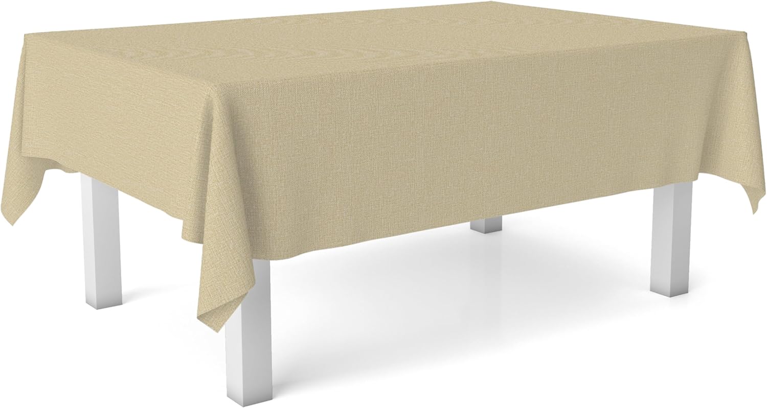 Martina Home TER Beige Oilcloth Tablecloth 100 x 140 cm - Image 2