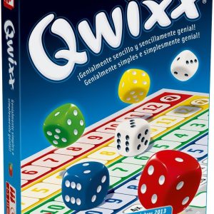 NSV QWIXX Mental Strategy and Dice Game – Spanish Edition
