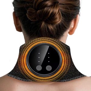 Wireless Neck Heating Pad, Portable Massager for Stress Relief, Rechargeable Heating Pad for Neck, Arms and Legs, Electric Heating Device