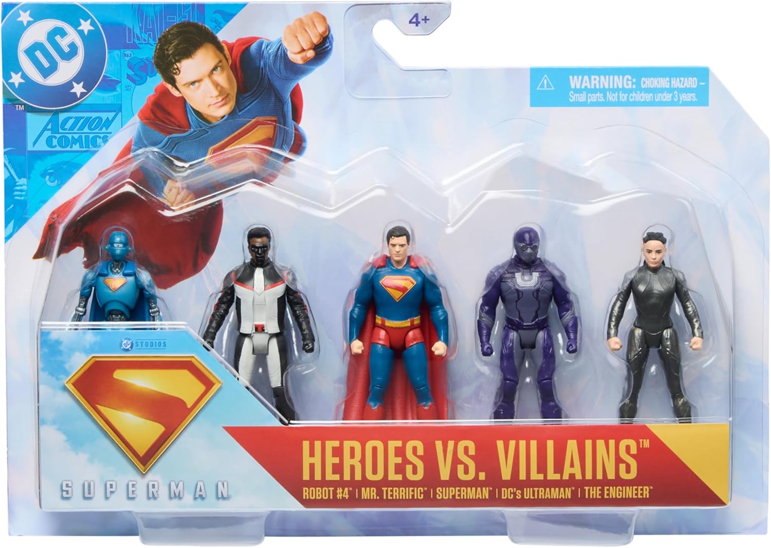 DC Comics Figure 3in Character Multipack