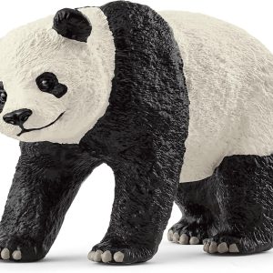Schleich Wild Life | Giant Panda 14885 | Realistic Animal Figure | Zoo Toy | Ideal Gift for Boys and Girls | Birthday Decoration | Ages 3 | 10 x 4 x 6 cm