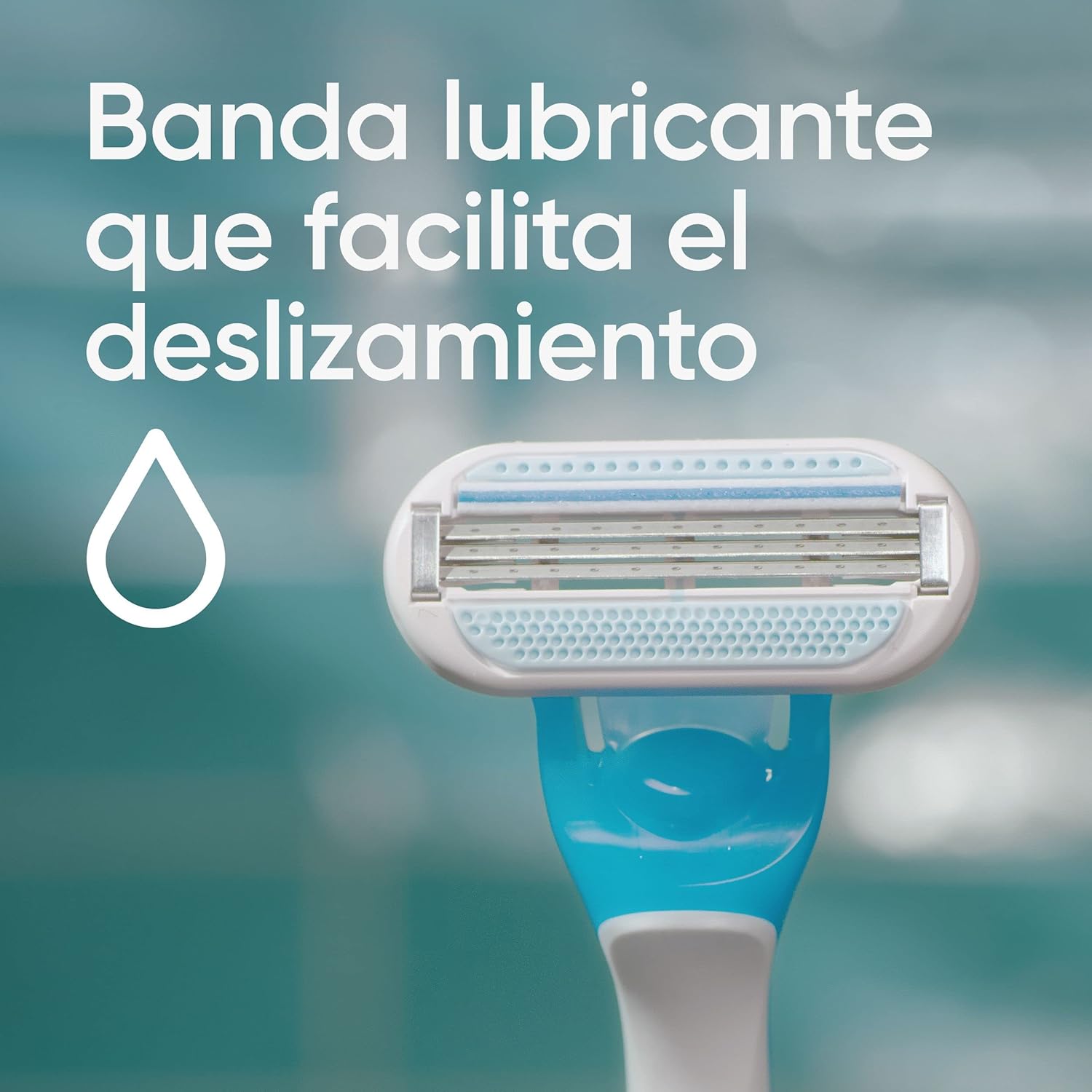 Gillette VENUS Oceana Disposable Razors for Women - 4 Pack, Standard - Image 2