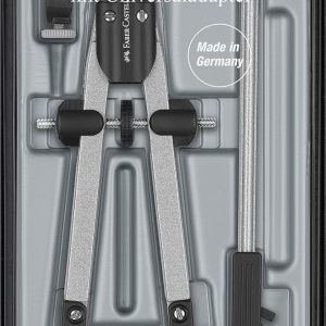 Faber-Castell 174045 – Quick Adjust Compass with Aniversal Adapter + Extension and Accessories