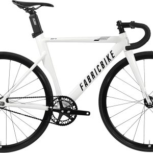 FabricBike Aero Fixed Bicycle, Fixie, Single Speed, Aluminium Frame and Carbon Fork, 28 Inch Wheels, 5 Colours, 3 Sizes, 7.95 kg (Size M)