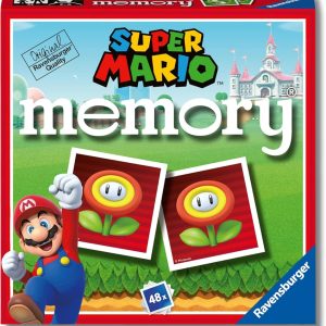 Ravensburger – Mini Memory: Super Mario Bros 48 Cards | Educational Games Kids 4 Years and Over | Board Game 4 Years | Memory Game Children | Kids Card Game | Mario Bros Toys
