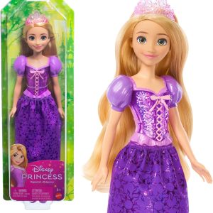 Mattel Disney Princess Rapunzel Doll Princess Movie Tangled Toy +3 Years (HLW03)