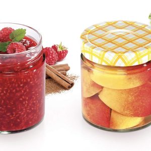 Tescoma CANNING JARS 400 ML Della CASA, 3 PCS, Glass, 26×9.5×10.5cm, 3 Units