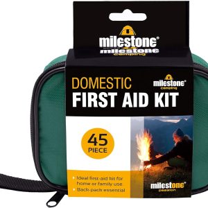 Milestone Camping Emergency First Aid Kit ~ Compact ~ Green ~ 96940, One Size