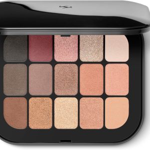 KIKO Milano Master Eyeshadow Palette 01 – 15 Eyeshadow Palette with Matte and Metallic Finish