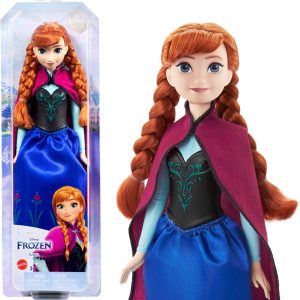 Mattel Disney Frozen 2 Anna Traveller Doll with Travel Look, Toy +3 Years (HLW49)