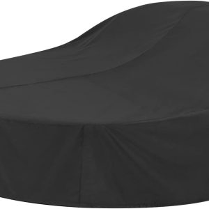 90″ Round Patio Sofa Bed Outdoor Garden Furniture Heavy Duty Oxford Fabric