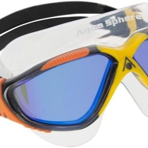 Aquasphere Vista – Gafas de natación, gafas de piscina para hombres y mujeres con protección UV y junta de silicona, lentes antiempañamiento y antifugas