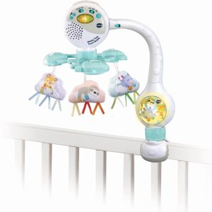 VTech Sleepy Time Travel Mobile | Sensory Baby Mobile with Music and Sounds | Suitable for Ages 0-24 Months