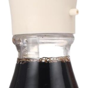 Genérico Dispensador de | Vertedor De Vinagre Y Salsa De 80 Ml,Botella Compacta De Vidrio Para De Cocina – para Hogar Restaurante Bar Chef Freidora de Aire Parrilla Horneado Ensalada