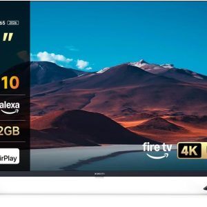 XIAOMI TV F 65, 65 Inch (165 cm), 4K UHD, Smart TV, Fire TV, Alexa Voice Control, HDR10, MEMC, Game Boost Mode 120Hz,2GB+32GB, Compatible with Apple AirPlay, 2025