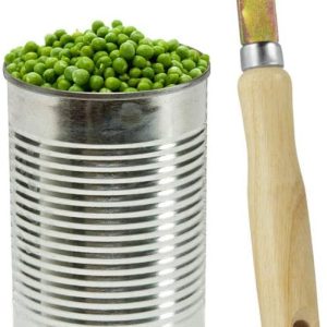 METALTEX Can Opener Wood Handle, Black, Standard (250330)