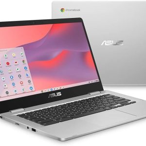 ASUS Chromebook C424M 14″ FHD (1920 x 1080) Laptop – Intel Celeron N4020 CPU – 4GB RAM – 64GB eMMC Storage – WiFi 5 (802.11ac) – Bluetooth 5.0 – Chromebook OS