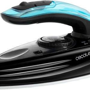 Cecotec Fast & Furious Travel Iron 4000 Travel. 1200 W, Continuous Steam 20 g/min, Steam Stroke 65 g/min, Temperature Adjustment, Adaptable to Various Voltages, Includes Travel Bag
