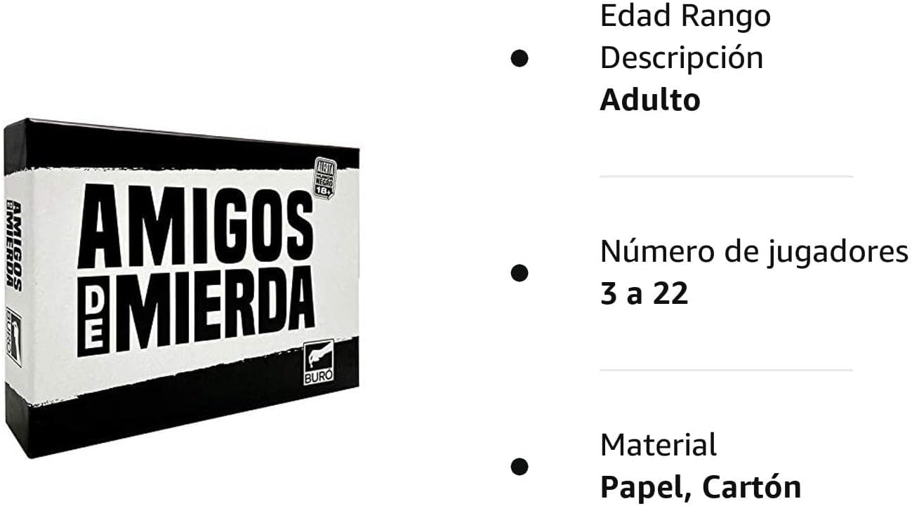 BURO de Juegos 500500 - Amigos de Mierda (BURO100219) - Image 2
