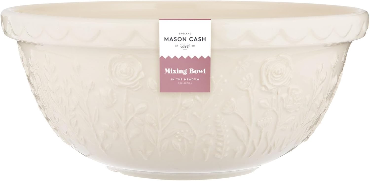 Mason Cash in The Meadow Rose Mixing Bowl 29cm