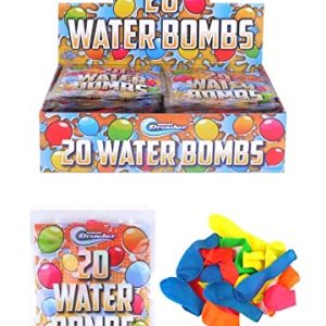 100 x Water Pump Balloons Assorted Colors