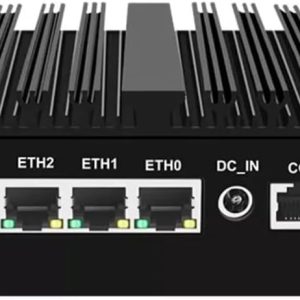 J5005 Fanless Mini PC with M.2 Nvme 4xi226 2.5G LAN, Micro Firewall 2 USB3.0, SIM Card Slot, WiFi, Mini Computer Hardware, Micro Router Device, AES-NI
