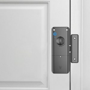 Smart Electric Door Lock Kit, Invisible Lock for Wood with IC Card