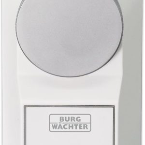 BURG-WÄCHTER SECENTRY Electronic Motorized Door Lock, Lock, Opening and Closing at the Press of a Button, App Operation, SequENTRY Active 7700, White/Anthracite