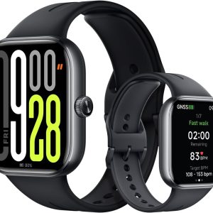 XIAOMI Redmi Watch 5, Smart Watch, AMOLED 53mm, 24 Days Battery, Bluetooth Calls, 150+ Sports Modes, Heart Monitor, Sleep, 5ATM, GPS, Android/iOS, Black