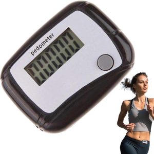 Walking Step Counter | Sports Trimming Meter | 3D Step Pedometer | for Sports, Backpacking, Running, Workout, Travel, Workout