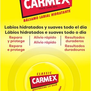 Carmex Lip Balm SPF 15, Classic Jar, 7.5 g