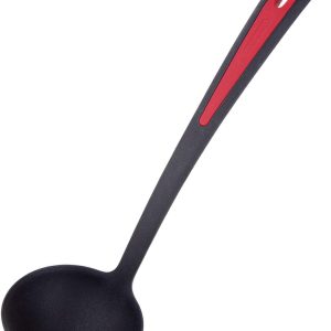 Westmark Soup Ladle, Heat Resistant up to 270°C, PPA, Length: 31.5 cm, Gallant Plus, Black/Red, 29562275