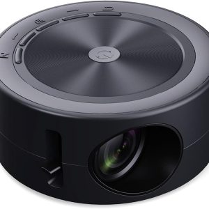YT200 – Proyector LED de video móvil con cable con la misma pantalla, tecnología LED portátil para cine en casa