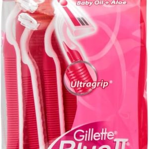 Gillette Blue II Plus Disposable Machines for Women – 5 + 1 pcs