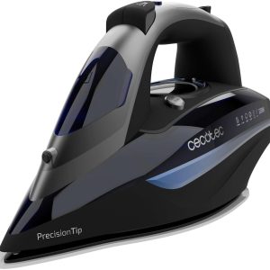 Cecotec Plancha Horizontal con Bomba IronHero 3200 i-Pump Absolute. 3200 W, Power Steam, Golpe de Vapor 285 g/min, Suela Turbo Anodized Pro, Pantalla LCD, Sistema Antigoteo, Cyclo Clean, Auto Off
