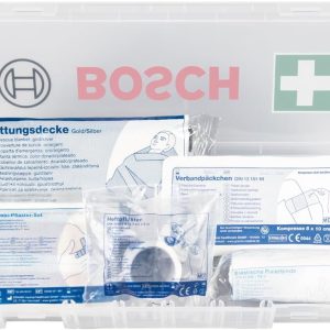 Bosch Professional microkit de primeros auxilios (en L-BOXX Micro, hasta 8 compartimentos, incl. material básico de primeros auxilios)