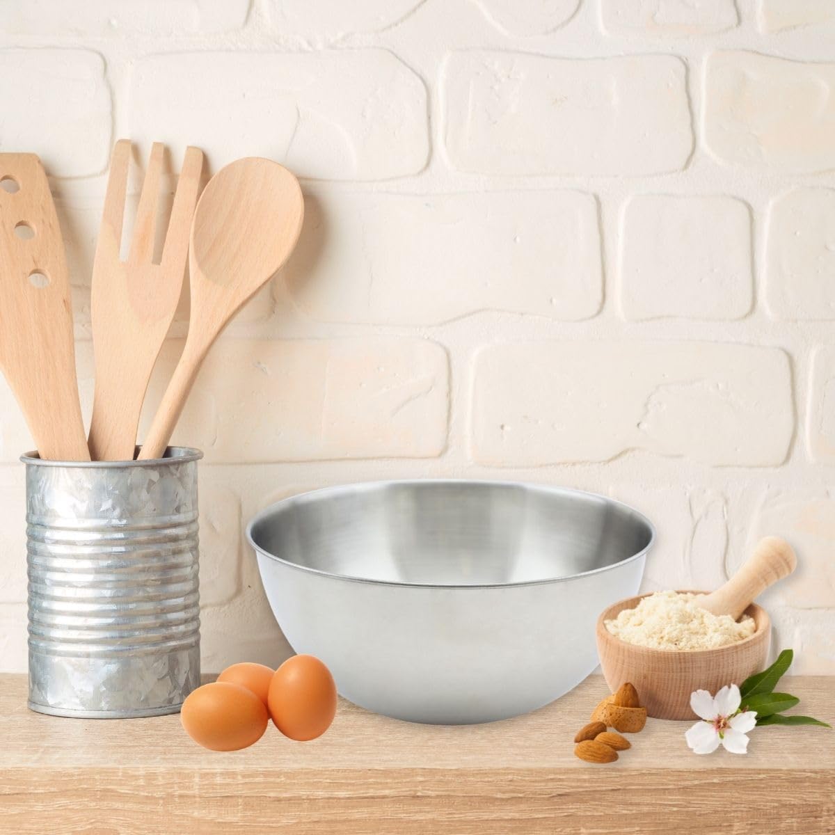 Fackelmann 28660 Mixing Bowl Stainless Steel 20.5 cm - Image 2