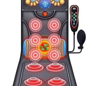 Full Body Massage Mat, Massage Pad For Muscle Relaxation With Airbag On The Waist, Massager For Back, Neck, Lumbar And Legs, Relieves Pain