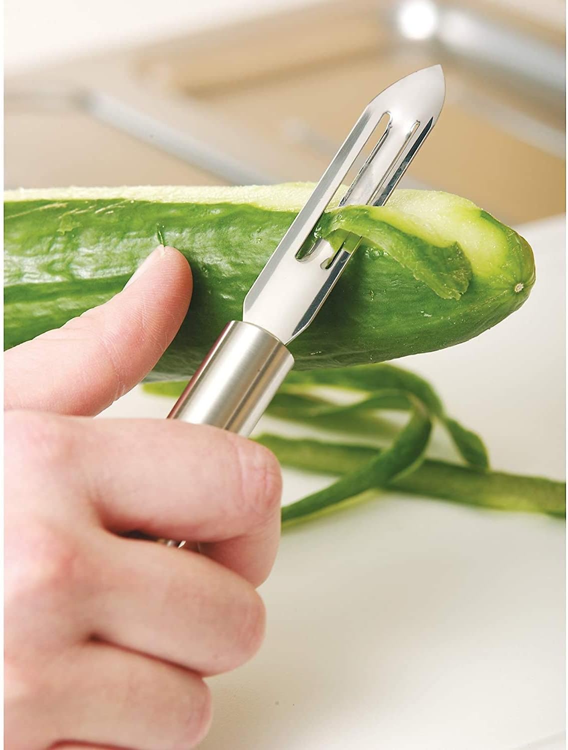 WMF Profi Plus Vegetable Peeler, Polished Stainless Steel, 19 cm - Image 2