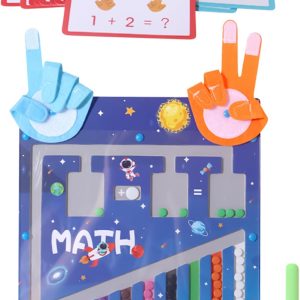 Math Material Digital Counting Blocks | Educational Number Learning Game for Toddlers – Early Pedagogical Tool for Preschool Age 2-4 Years