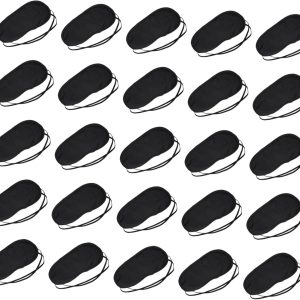 Hemobllo 20piezas Ojos Flexible De Ojos Ligero Para Dormir Antifaz Para Dormir Portátil Para Viajes