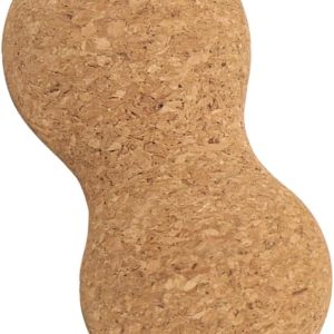 Pelota de Masaje de Corcho de 12 Cm para Yoga y Relajación Muscular, Accesorio Ligero Reutilizable para Ejercicios y Alivio Corporal