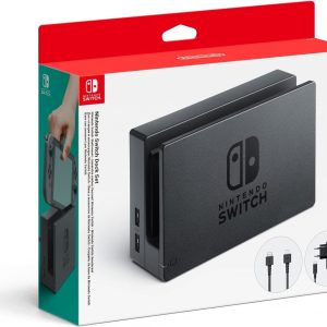 Nintendo – Dock Set Con Base Switch, Adaptador De Corriente Y Cable HDMI Switch