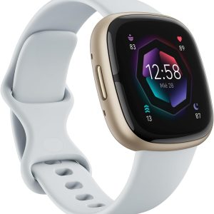 Fitbit Sense 2, the advanced smartwatch that helps you take care of your health and fitness, with built-in GPS, advanced health features, up to 6 days of battery life, and compatible with Android and