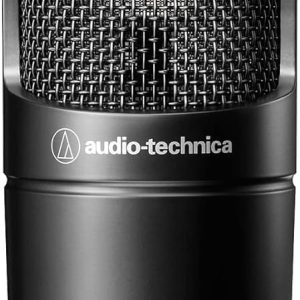 Audio-Technica 2035 Black Large Diaphragm Cardioid Condenser Microphone