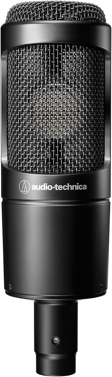 Audio-Technica 2035 Black Large Diaphragm Cardioid Condenser Microphone